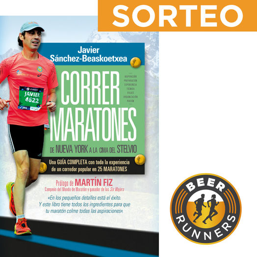 “Correr maratones”, un libro muy Beer Runners